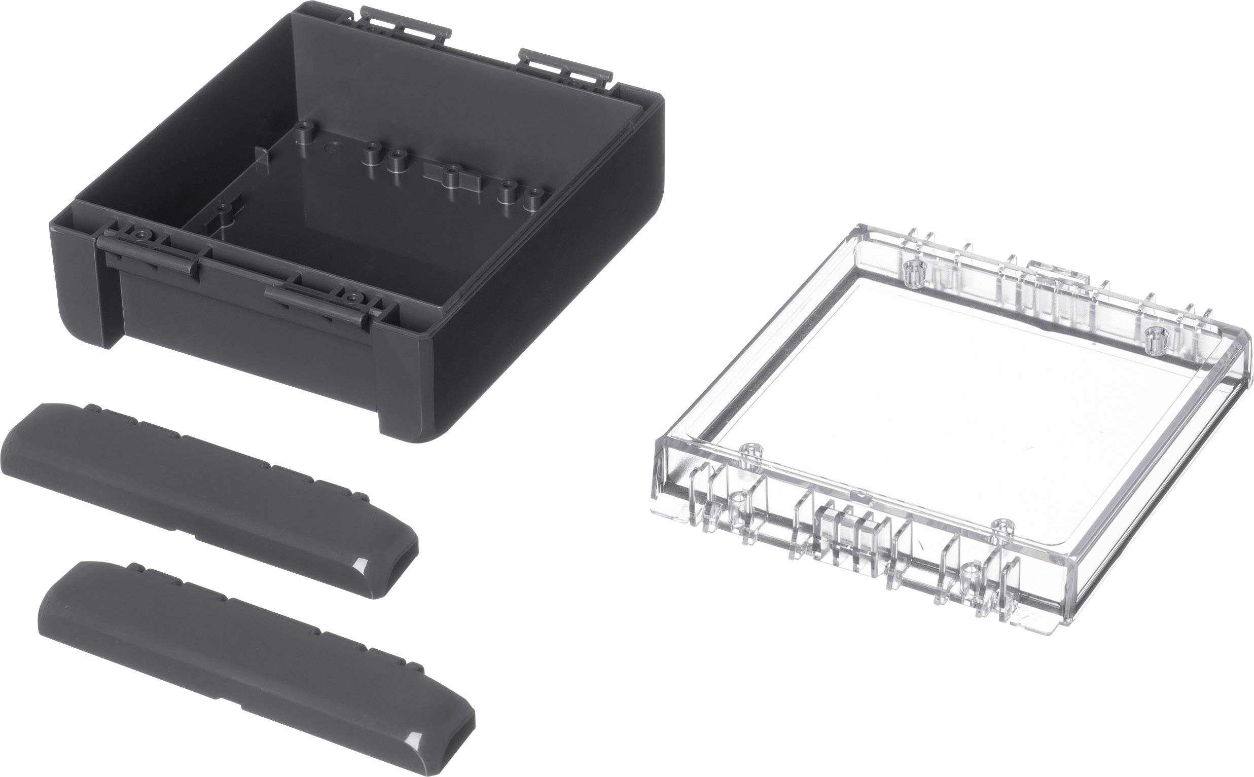 Bopla Bocube B 141306 PC-V0-G-7024 96023224 Outdoor casing 125 x 151 x 60 Polycarbonate V0 Graphite grey (RAL 7024) 1 pc(s)
