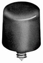 NKK Switches AT413A Screw cap Black Compatible with (details) Push button 8.5 mm