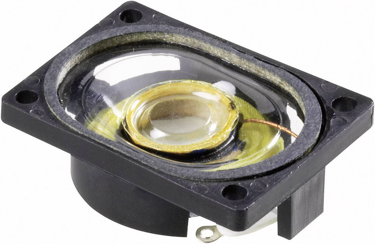 LSM-S30M/K 1.1 inch 2.8 cm Mini speaker 1 W 8 Ω Ovale, Transparent diaphragm