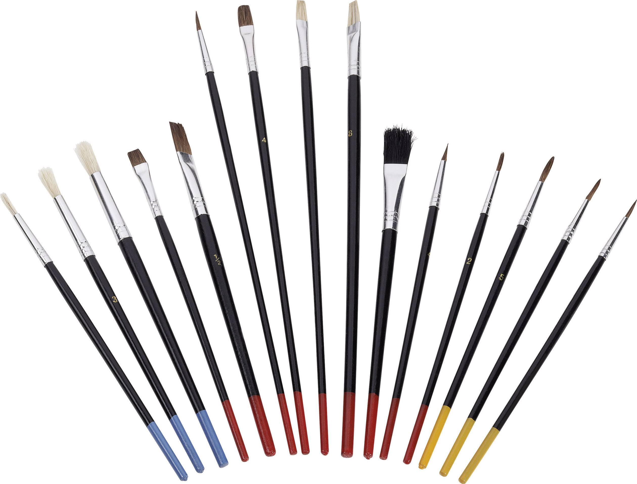 ZAHN Pinsel Artisan's brush Fine line 15-piece