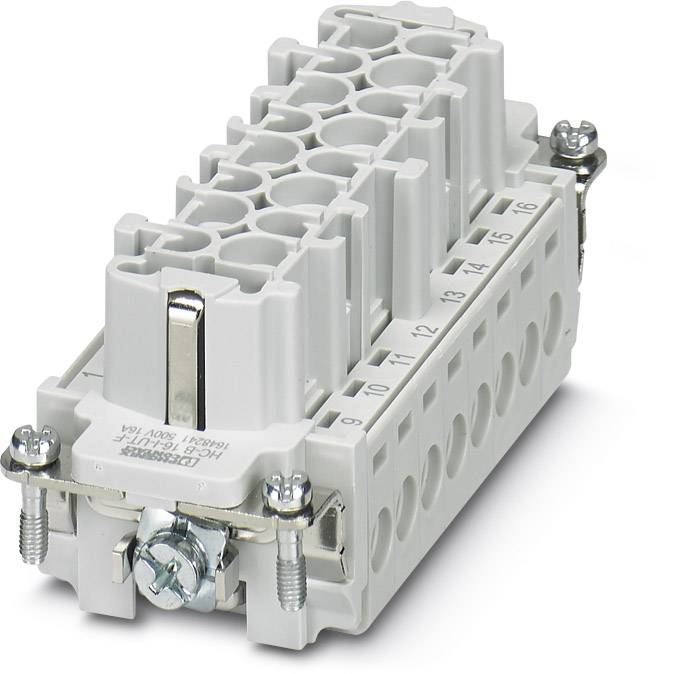 Phoenix Contact 1584884 Socket inset HC-B 16 Screws 1 pc(s)