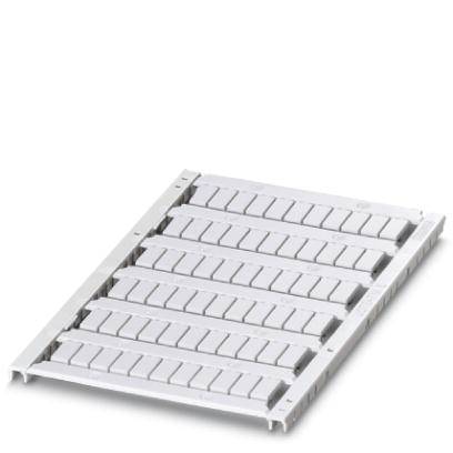 A rectangular component with multiple parallel, raised rows, likely a technical device or part of a system.