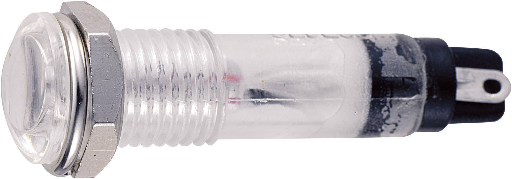 Sedeco B-405 12V TRANSPARE Standard indicator light with bulb 12 V Clear