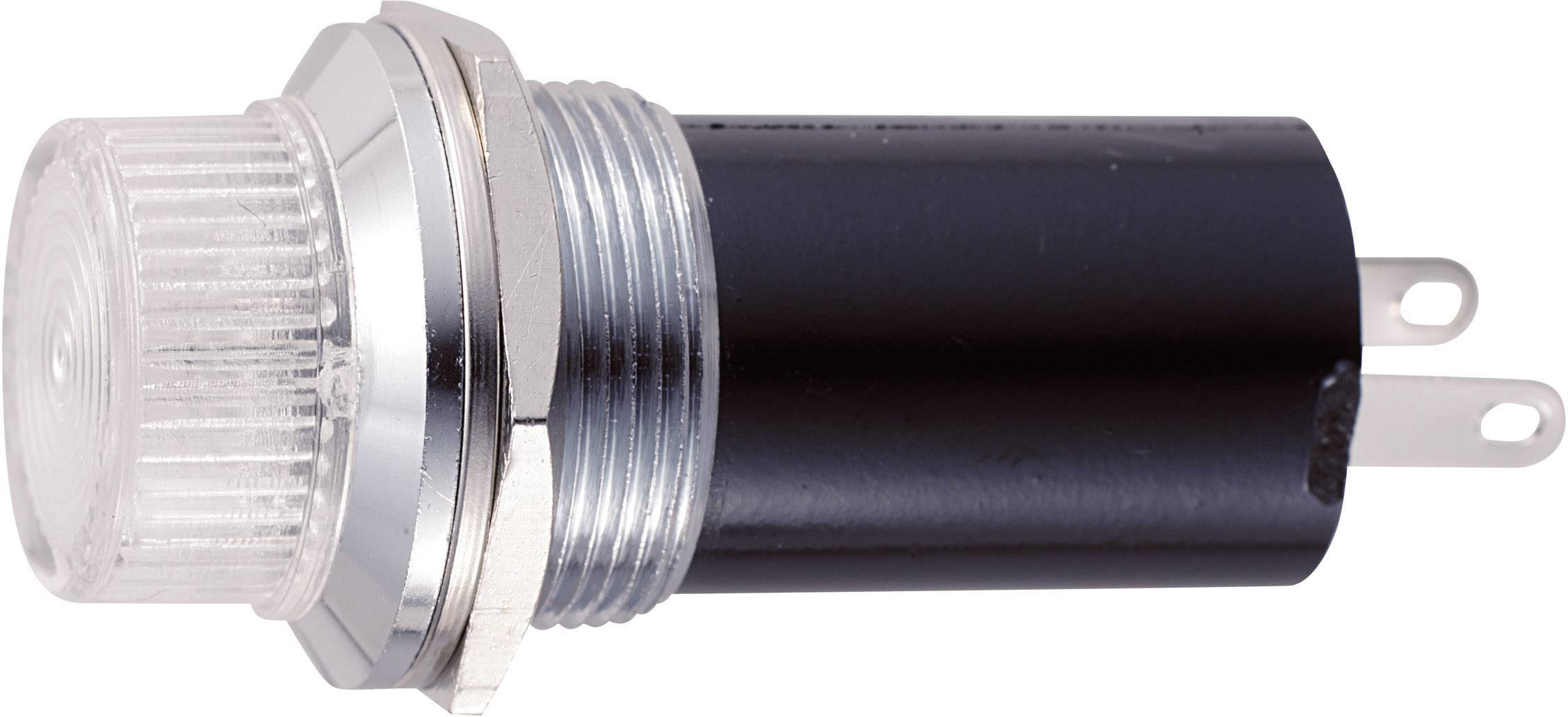 Sedeco B-114 TRANSPARENT Standard indicator light with bulb Clear 1 pc(s)