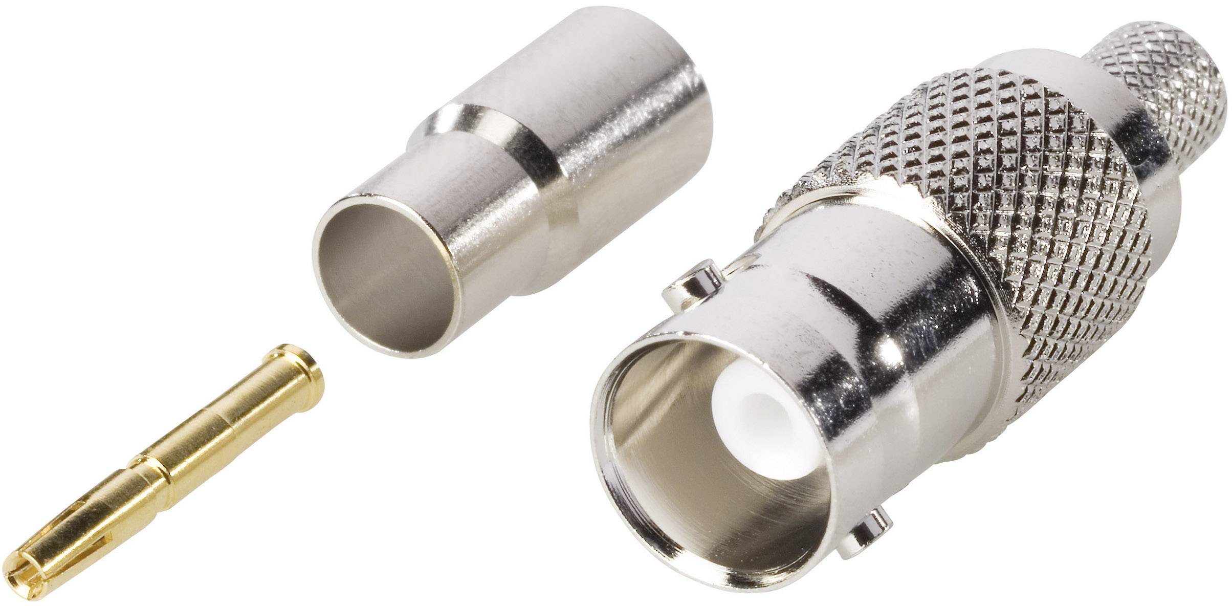 TRU COMPONENTS 1579453 BNC connector Socket, straight 50 Ω