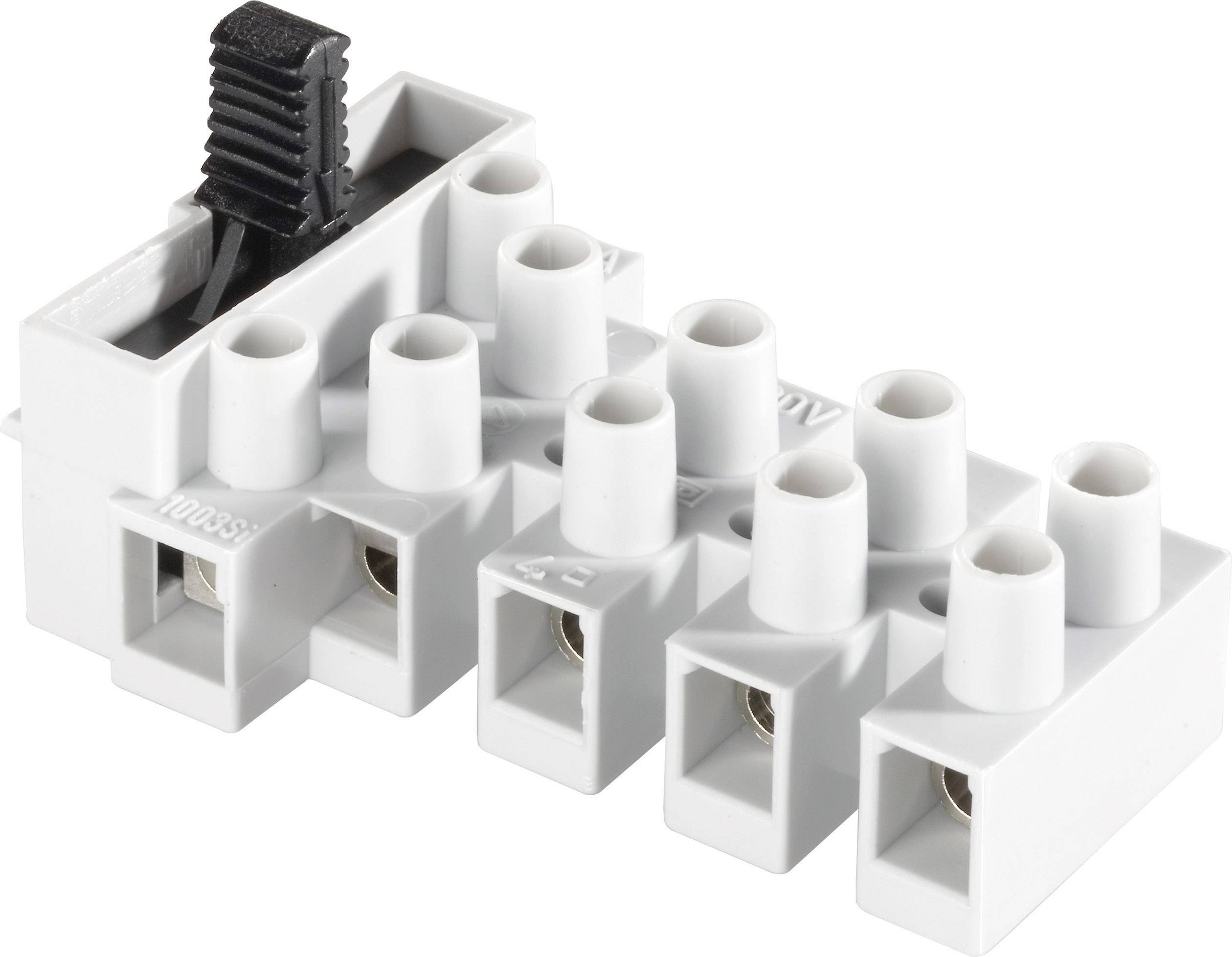 Adels-Contact 11629 Screw terminal flexible: 0.5-4 mm² fixed: 0.5-4 mm² Number of pins (num): 3 1 pc(s)