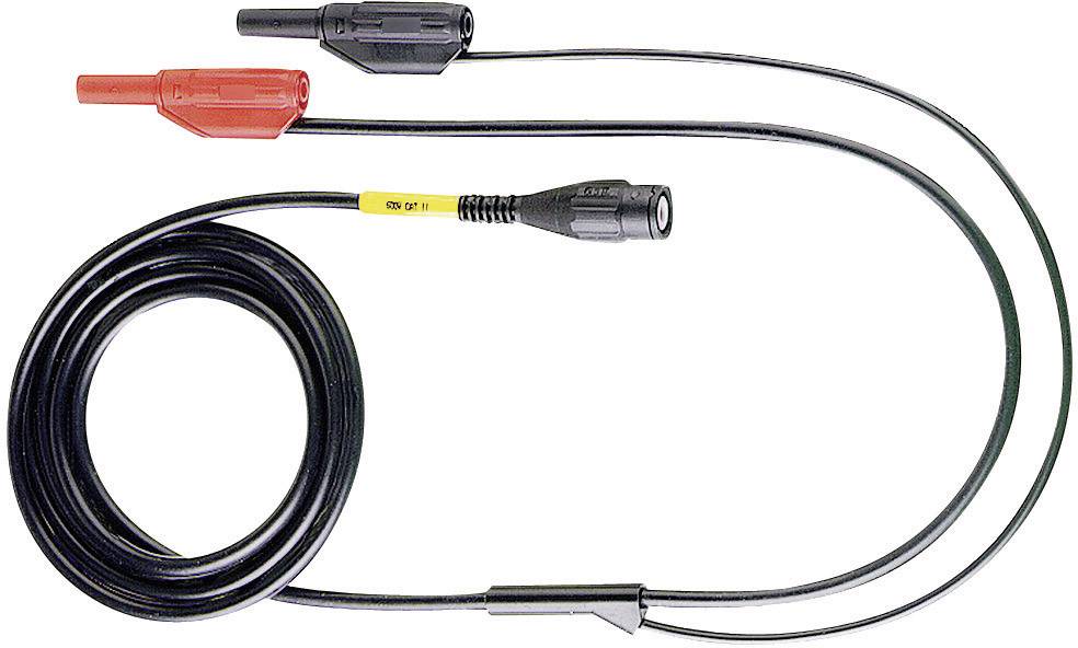 Stäubli XLAM-446/SC 67.9800-160 BNC adapter BNC plug - 4 mm plug, 4 mm plug 1.60 m 1 pc(s)