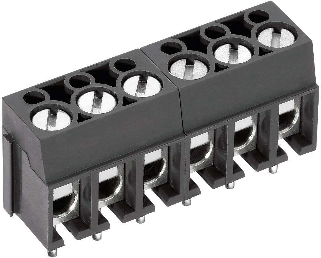 PTR Hartmann 50100120121E Screw terminal 2.50 mm² Number of pins 12 Grey
