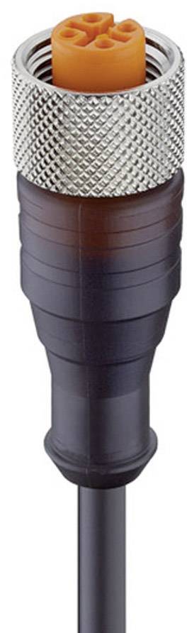 Lumberg Automation 11356-1 RKT 4-225/5 M Actuator-Sensor-Connection Line M2-Plug-in BUSH STRAIGHT Black