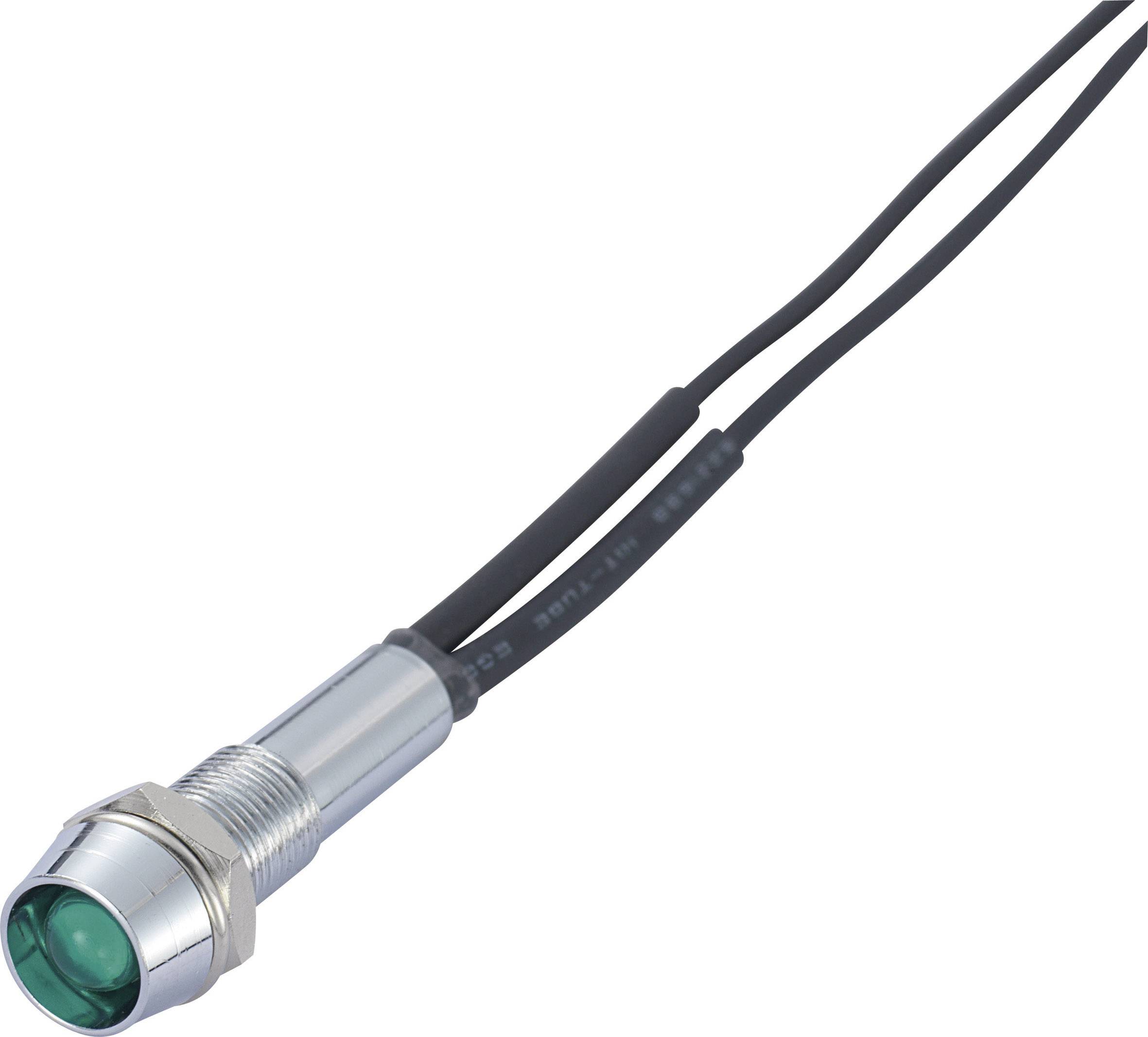 Sedeco Standard indicator light with bulb Green