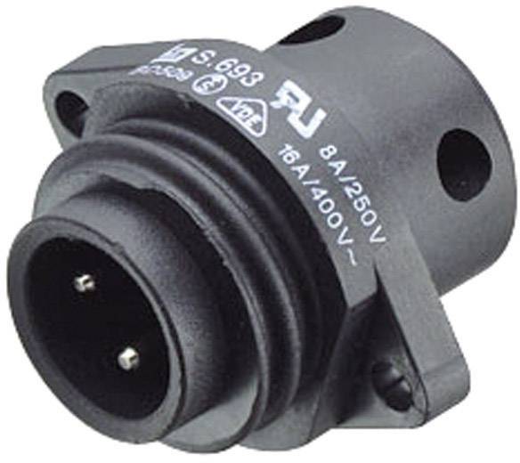 binder 09-4223-00-04 Standard Circular Connector Series 693 Nominal current (details): 16 A Pins: 3 + PE