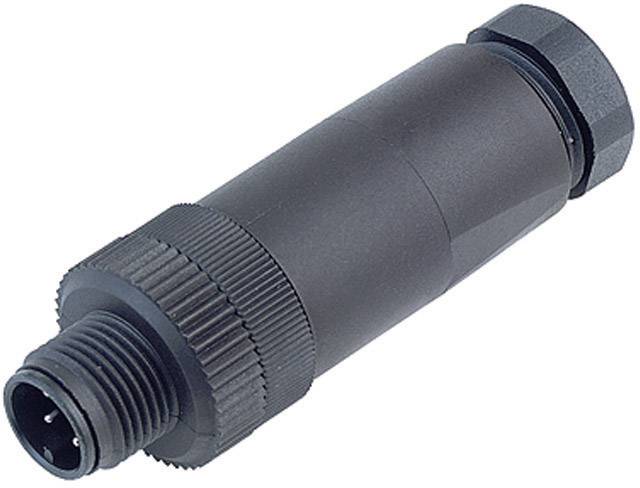 binder 99-0437-43-05 Series 713, M12 Sensor / Actuator Connector, Screw Closure, Straight
