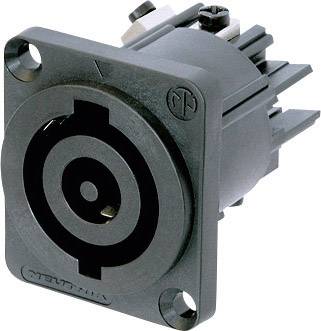 Neutrik NAC3MP-HC Mains connector NAC Socket, vertical vertical Total number of pins: 2 + PE 32 A Black 1 pc(s)