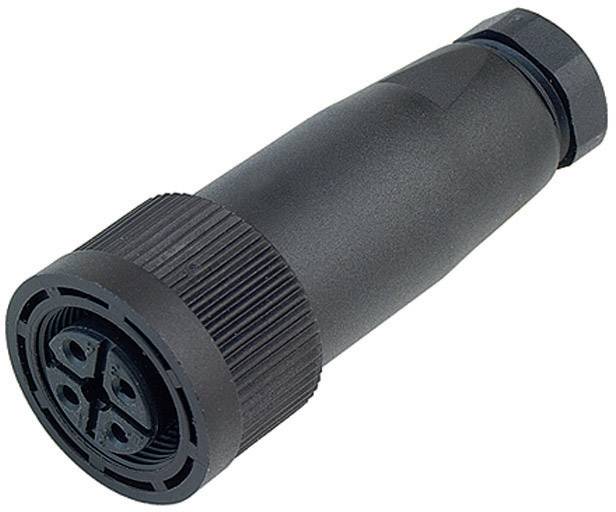 binder 99-0440-16-04 Series 713, M18 Sensor / Actuator Connector, Screw Cap, Straight