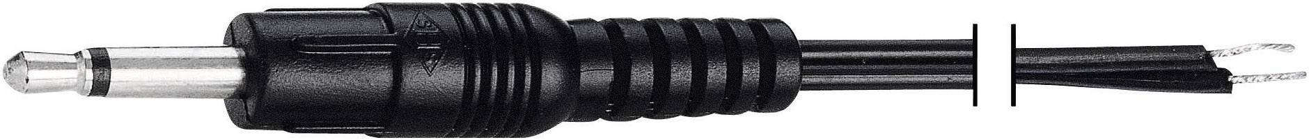 VOLTCRAFT Jack connection cable Jack plug 2.5 mm - Open cable ends Mono Number of pins:1