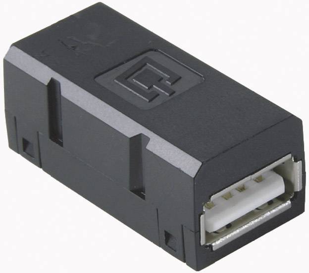 Metz Connect 1401U00812KI Connector, straight Socket A to socket A