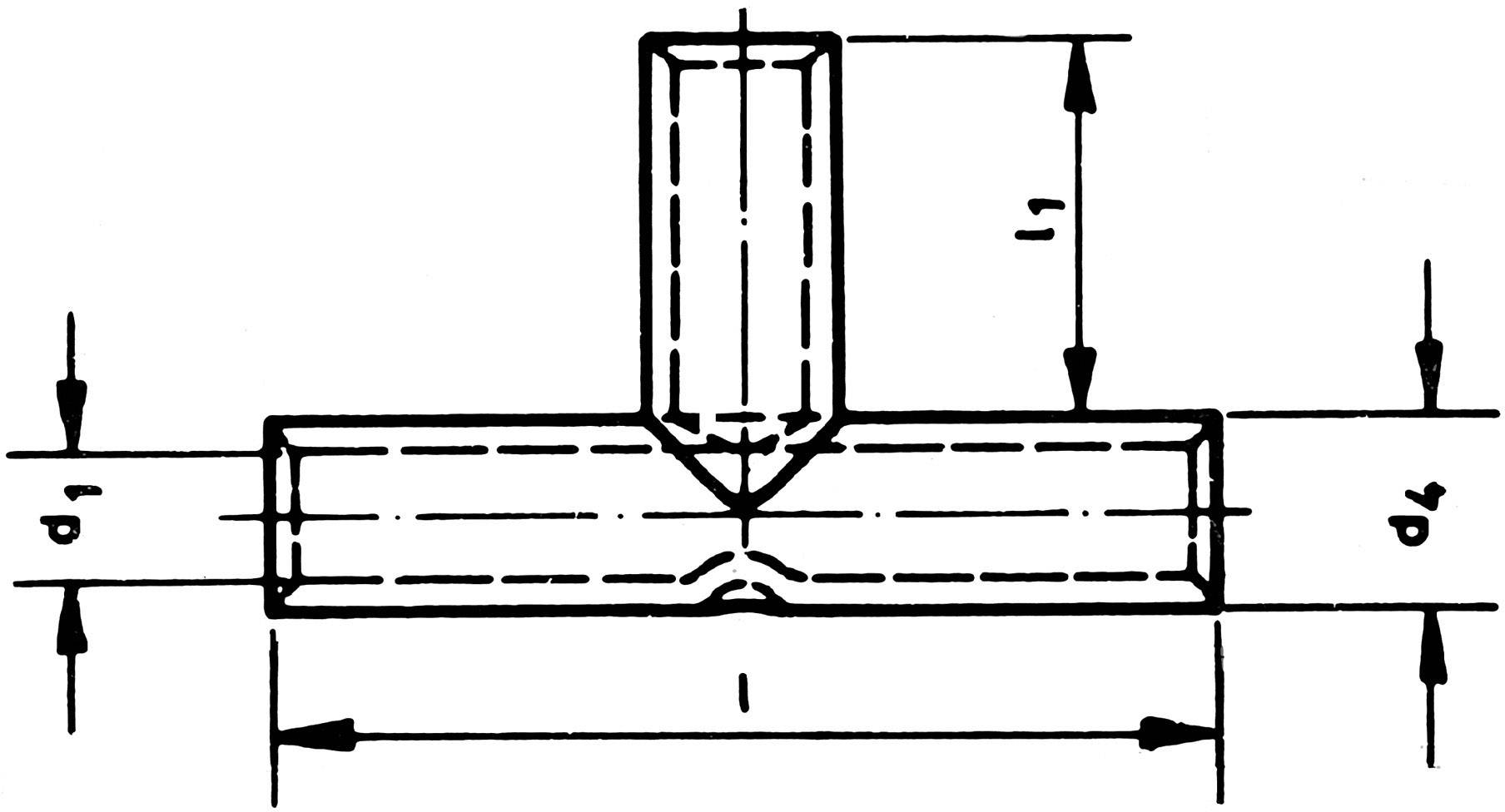 Klauke TV6 T connector Not insulated Metal 1 pc(s)