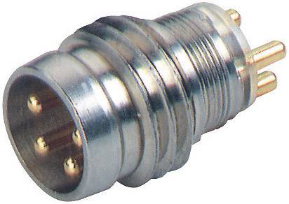 Hirschmann 933 393-001-1 ELST 4408 RV KM Device Connector For M8-sensors Metal, Silver (metallic)