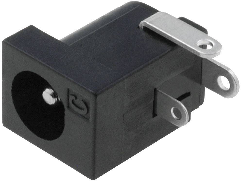 Cliff DC-10A Low power connector Socket, horizontal mount 6.3 mm 2.1 mm