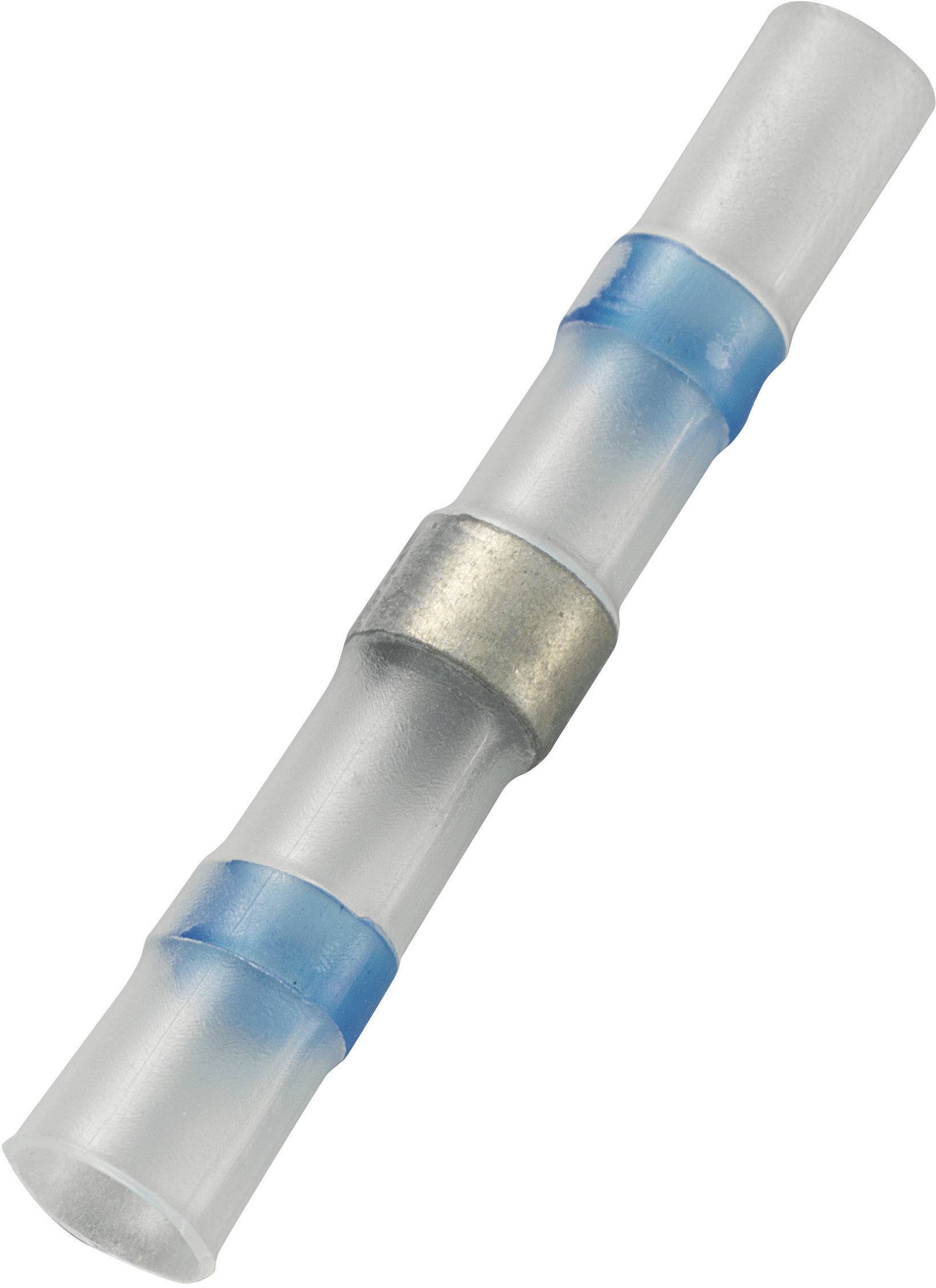 TRU COMPONENTS 736437 Butt joint + heatshrink 1 mm² 2.50 mm² Insulated Blue 20 pc(s)