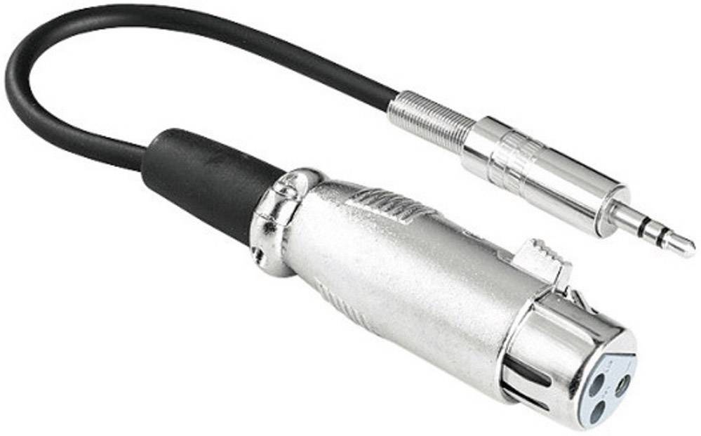 Hama 41908 XLR adapter XLR socket - Jack plug 3.5 mm Stereo 1 pc(s)