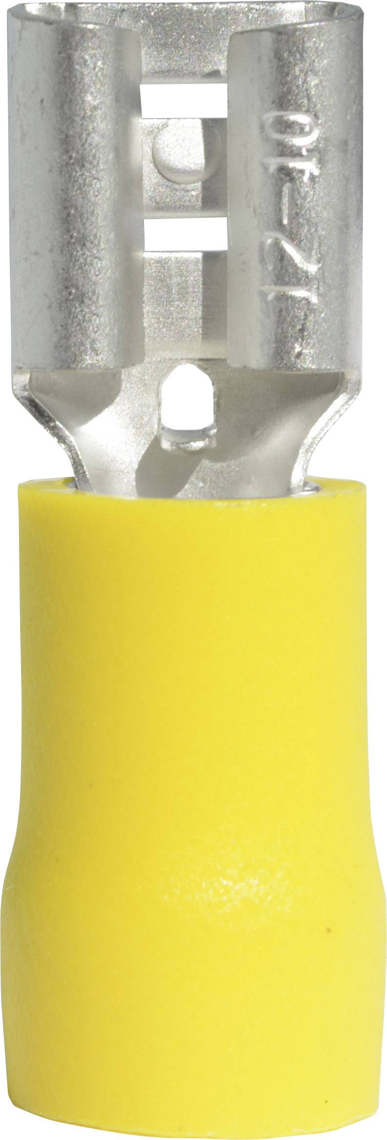 Vogt Verbindungstechnik 3907S Blade receptacle Connector width: 6.3 mm Connector thickness: 0.8 mm 180 ° Partially insulated