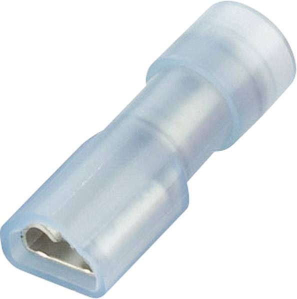 Vogt Verbindungstechnik 396508 Blade receptacle Connector width: 4.8 mm Connector thickness: 0.8 mm 180 ° Insulated Blue