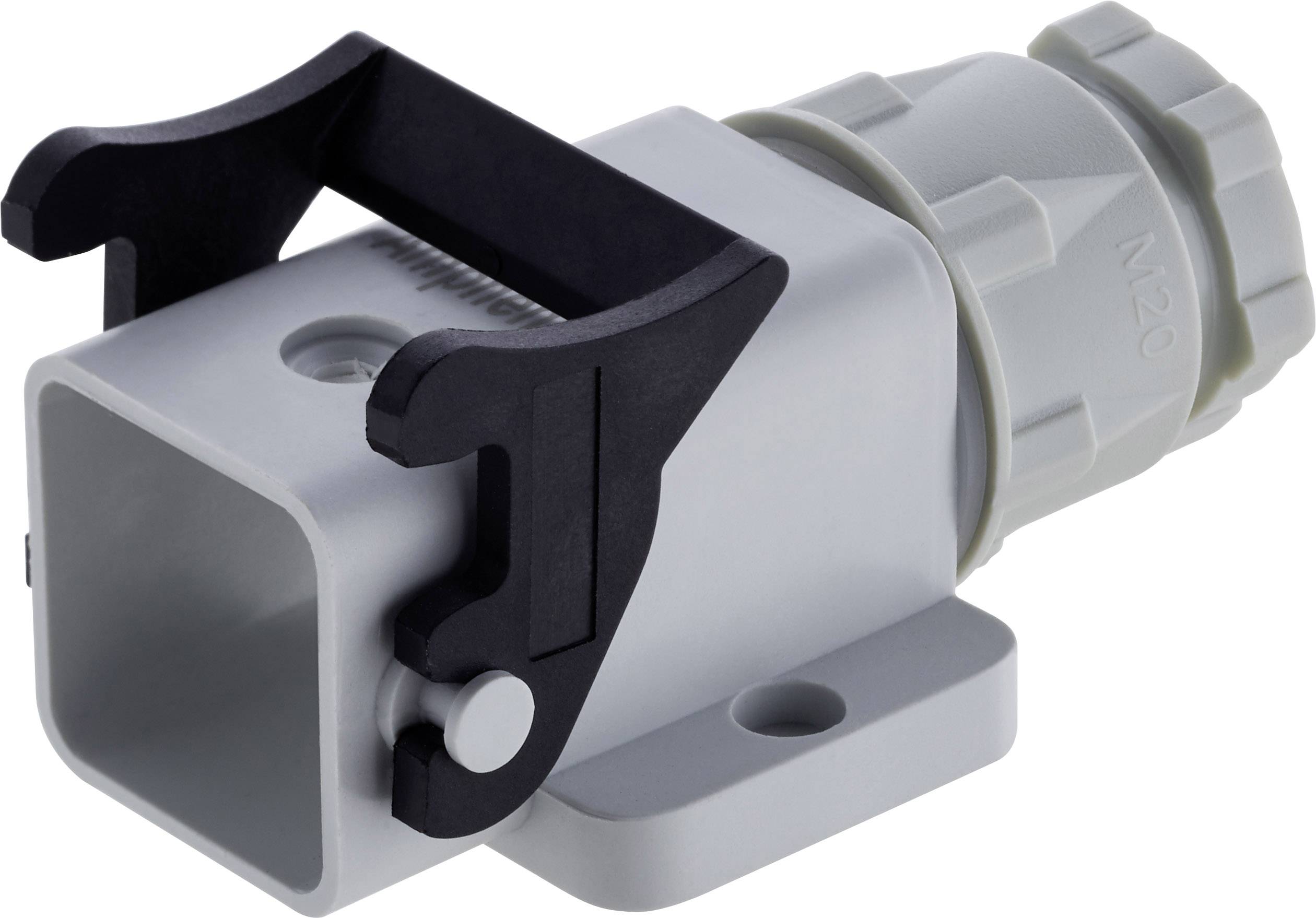 Amphenol C146 10N003 500 4 Socket enclosure + threaded connector piece, + screws, 1x cable exit 1 pc(s)