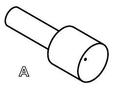 PTR Hartmann 1007-A-0.7N-AU-0.9 Precision test tip