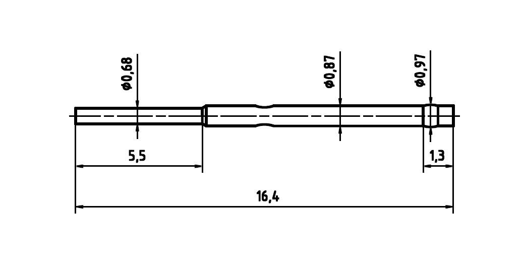 PTR Hartmann H 1007 C Precision test tip sleeve