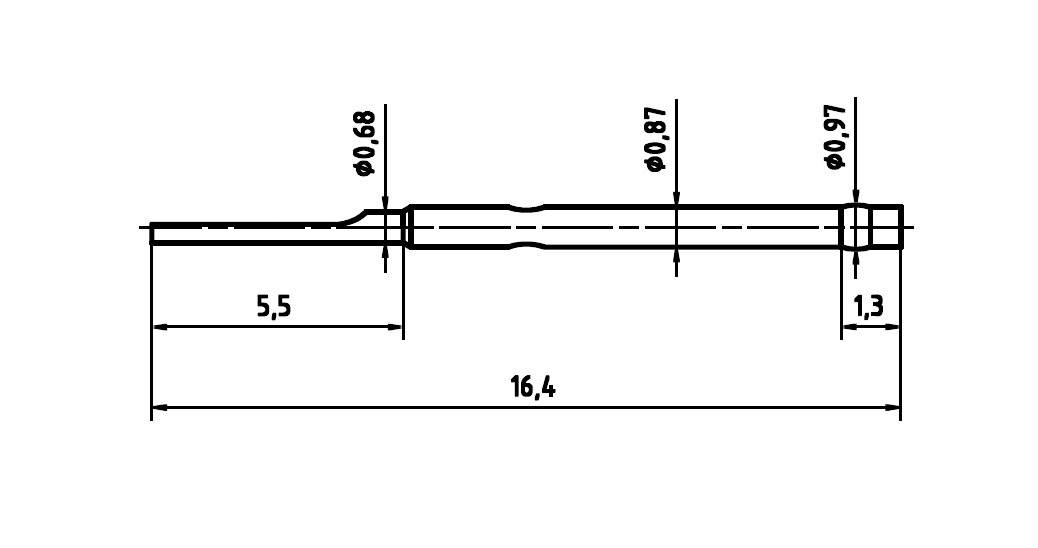 PTR Hartmann H 1007 L Precision test tip sleeve