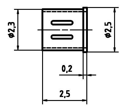 PTR Hartmann H 5099-25 Precision test tip sleeve