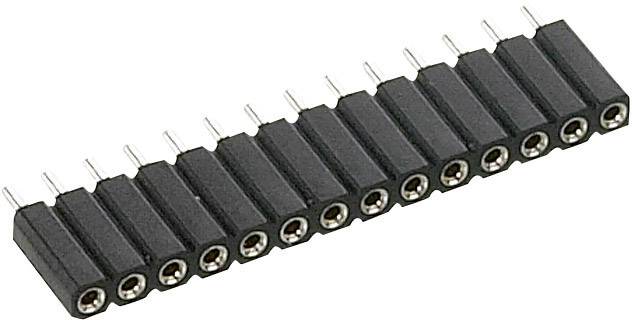 W & P Products Precision Socket Connector Pins: 1 x 20 Nominal current (details): 3 A