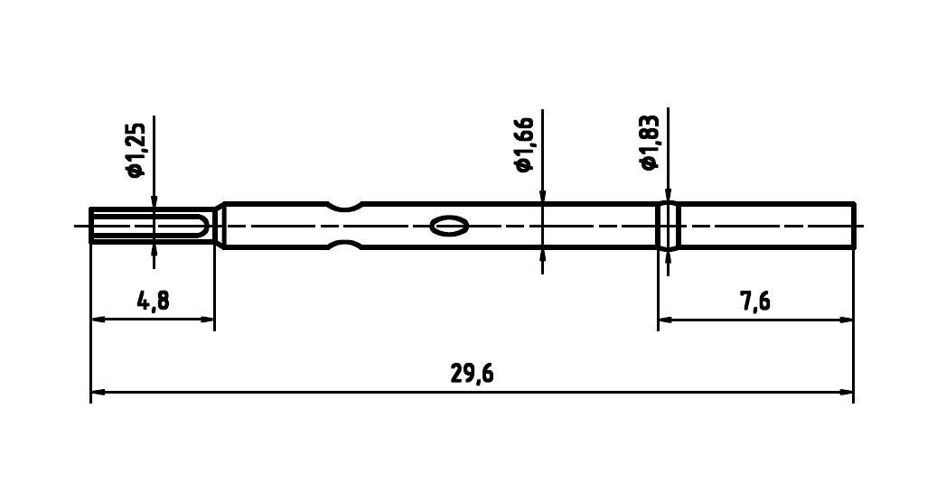 PTR Hartmann H 1025 L Precision test tip sleeve