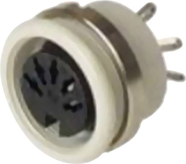 Hirschmann 930 953-517-1 DIN connector Socket, vertical vertical Number of pins: 5 Grey
