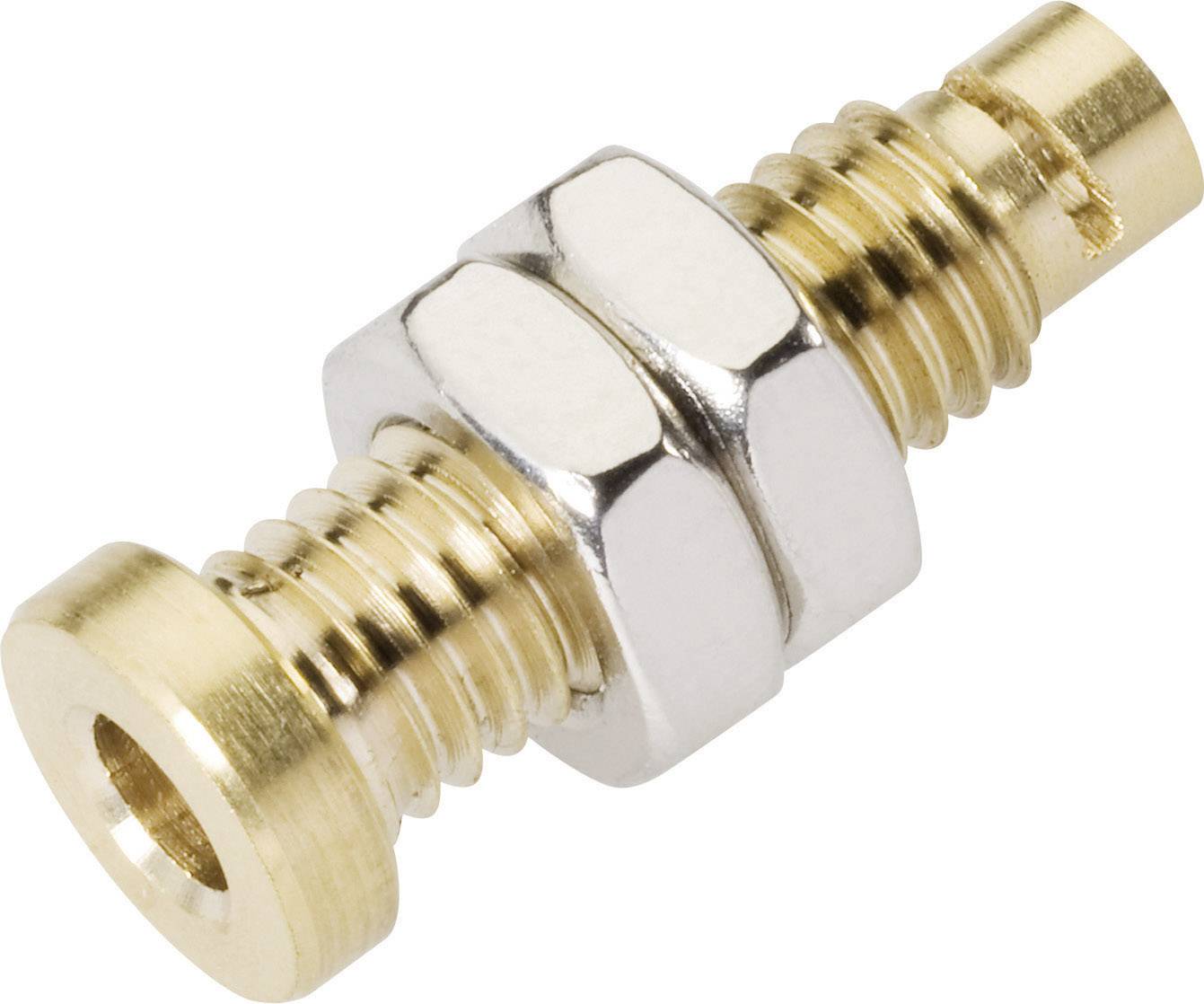 Schnepp EBU 3000 Jack socket Socket, vertical vertical Pin diameter: 3 mm Silver