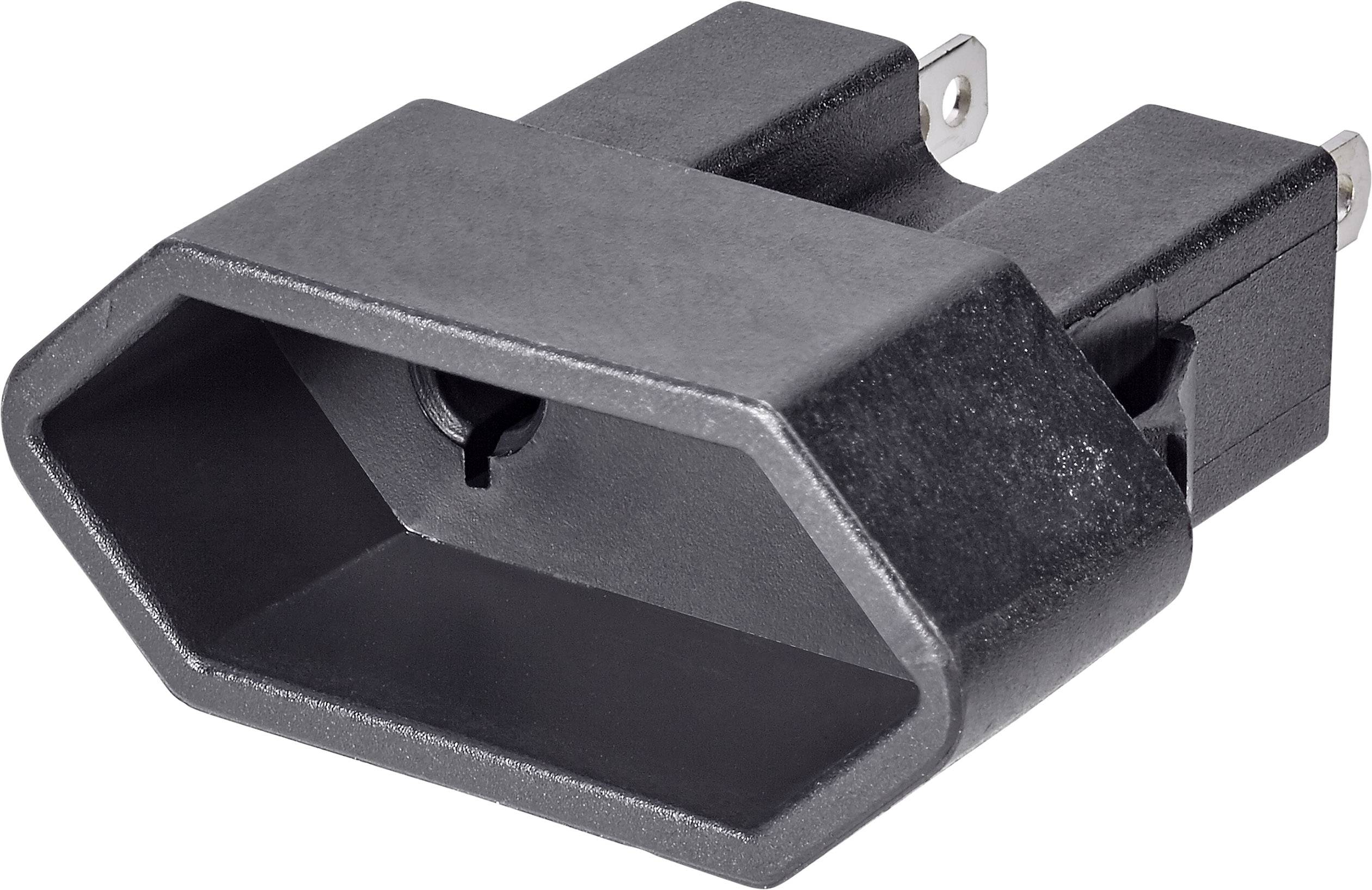 Weltron Euro connector Plastic 250 V Black
