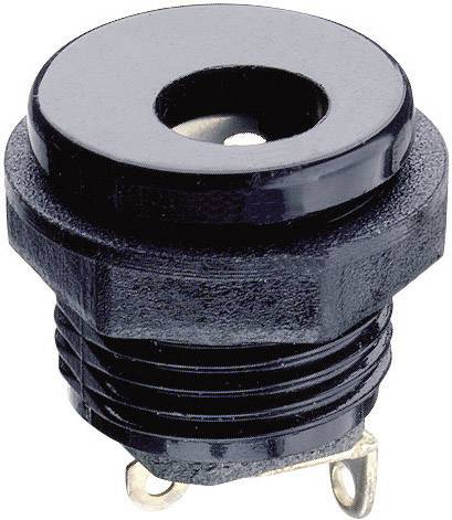 Lumberg NEB/J 25 C Low power connector Socket, vertical vertical 6.3 mm 2.35 mm
