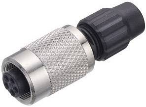 binder 99-0096-100-05 Series 711 Subminiature Circular Connector Nominal current (details): 3 A