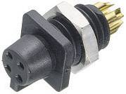 binder 09-9750-30-03 Sub-miniature Circular Connector Series Nominal current (details): 3 A