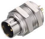 binder 09-0081-00-04 Sub-micro Circular Connector Nominal current (details): 3 A