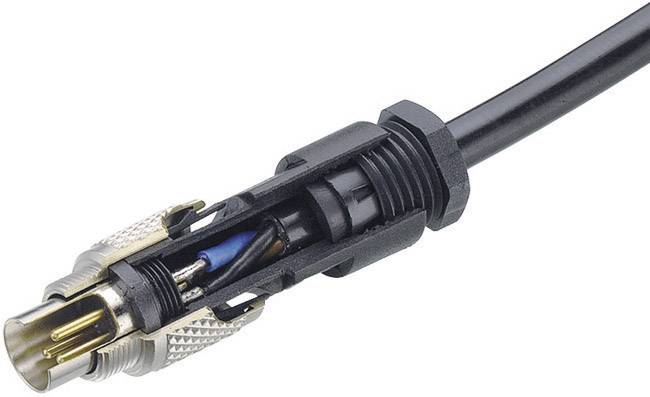 binder 99-0405-00-03 Series 712 Sub Miniature Circular Connector Nominal current (details): 4 A