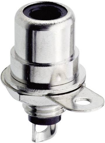 Lumberg BTO 1-BK RCA connector Socket, vertical vertical Number of pins: 2 Black