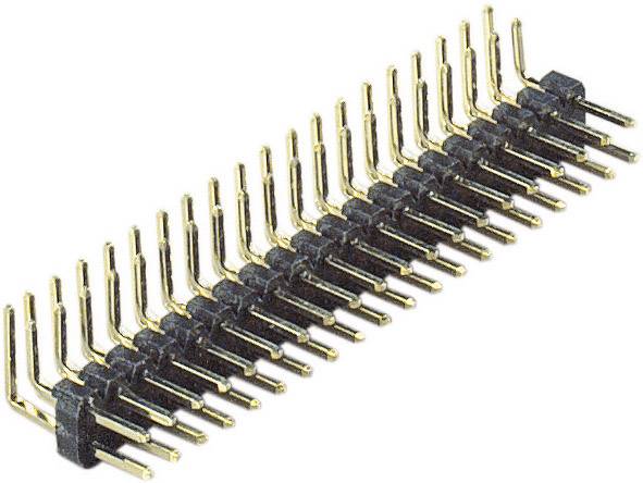 BKL Electronic Pin strip (standard) No. of rows: 2 Pins per row: 20 10120406