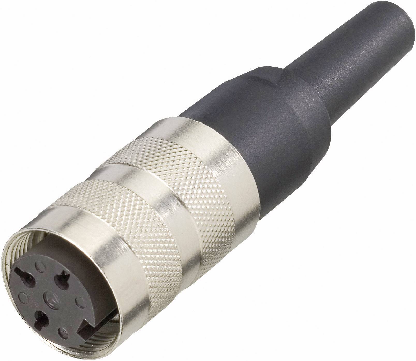 Amphenol T 3261 001 Bullet connector Connector, straight Total number of pins: 3 Series (round connectors): C091 1 pc(s)
