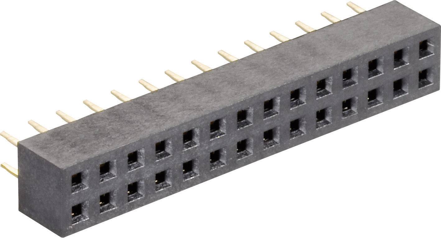 MPE Garry SIL socket (standard) No. of rows: 2 Pins per row: 3 156-3-006-0-NFX-YS0-1