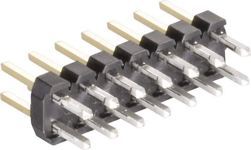 MPE Garry 150-3-008-0-S-XS0-0835 Double-row, Straight Terminal Strip Pins: 2 x 4 Nominal current (details): 1.5 A