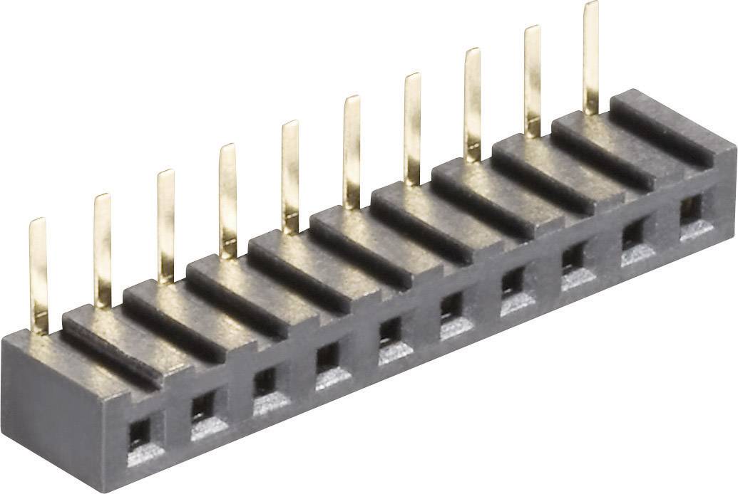 MPE Garry Receptacles (standard) No. of rows: 1 Pins per row: 10 159-1-010-0-NFX-YS0