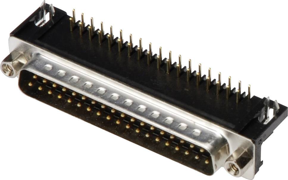 ASSMANN WSW A-DS 25 A/KG-T2 D-SUB pin strip 90 ° Number of pins: 25 Soldering