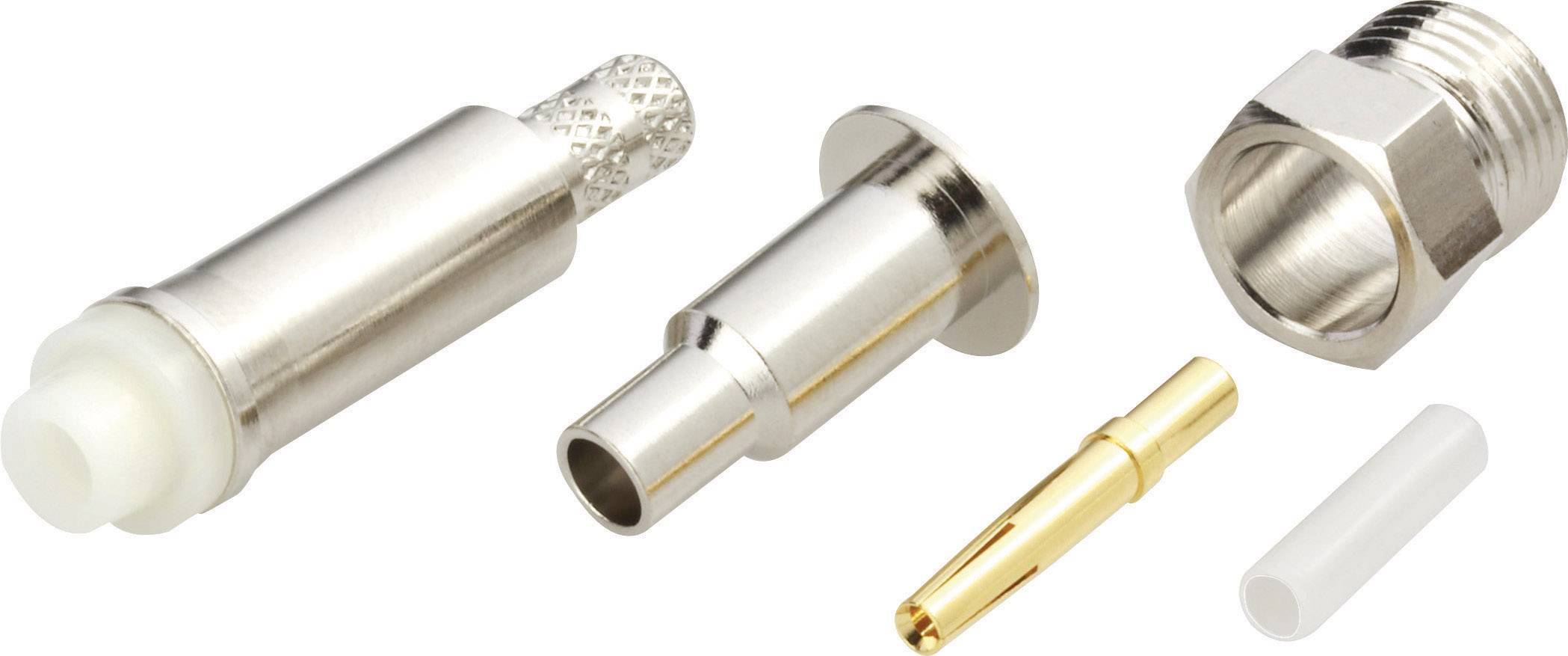 Amphenol FME6121E1-ND3G-5-50 FME6121E1-ND3G-5-50 FME connector Socket, straight 50 Ω 1 pc(s)